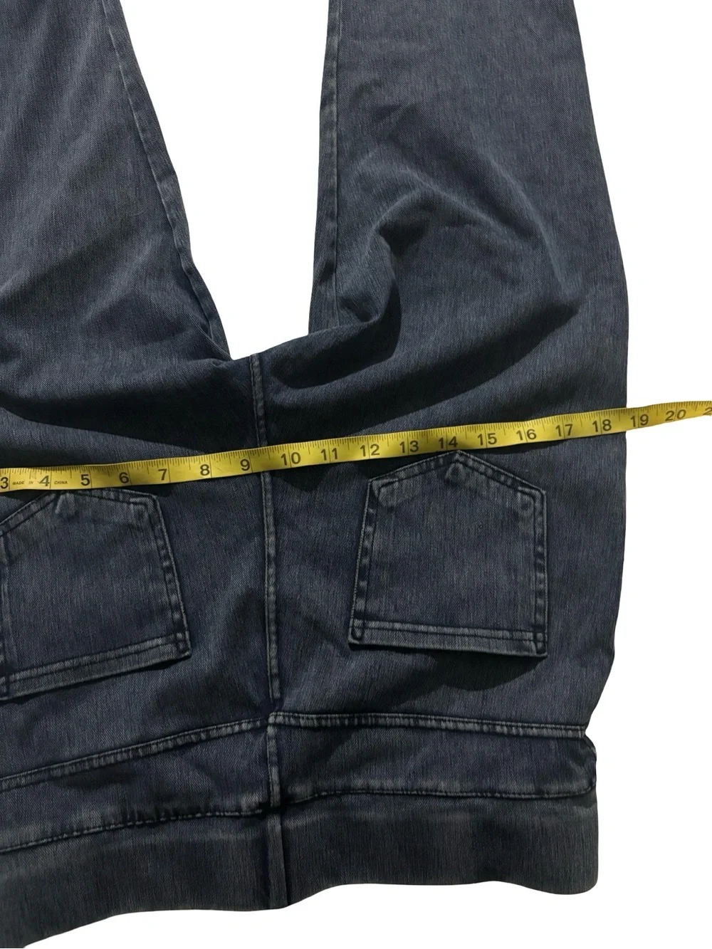 Source Unknown Dark Blue Leggings with Front Pockets